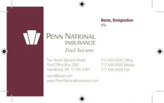 Penn National Insurance Business Cards